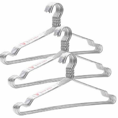 Sét 45 Móc Nhôm Treo Quần Áo Người Lớn loại nhỡ 1 Vỉ 9 Móc