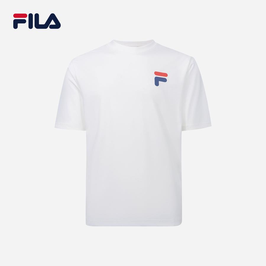 Áo thun tay ngắn thời trang unisex Fila - FW2RSF2119X-WHI