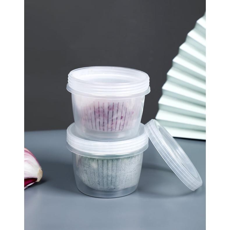 Rổ mini đựng hành tỏi có nắp