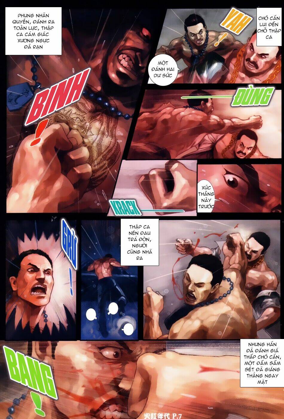 hỏa hồng niên đại hắc cốt đường chapter 40 6