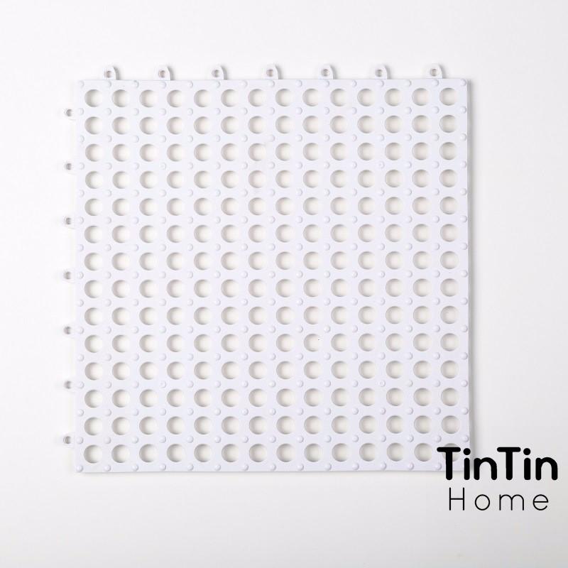 Thảm nhựa lỗ kháng khuẩn, chống trơn, trượt 30*30cmm TINTIN TNNT01