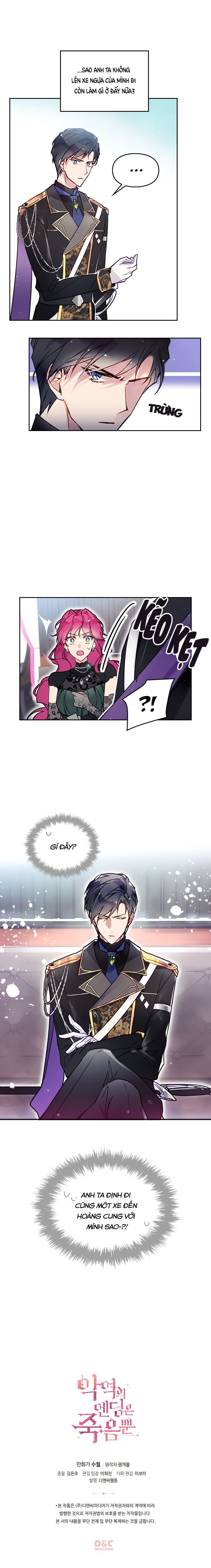 kết thúc của nhân vật phản diện chỉ có thể là cái chết chapter 12 12