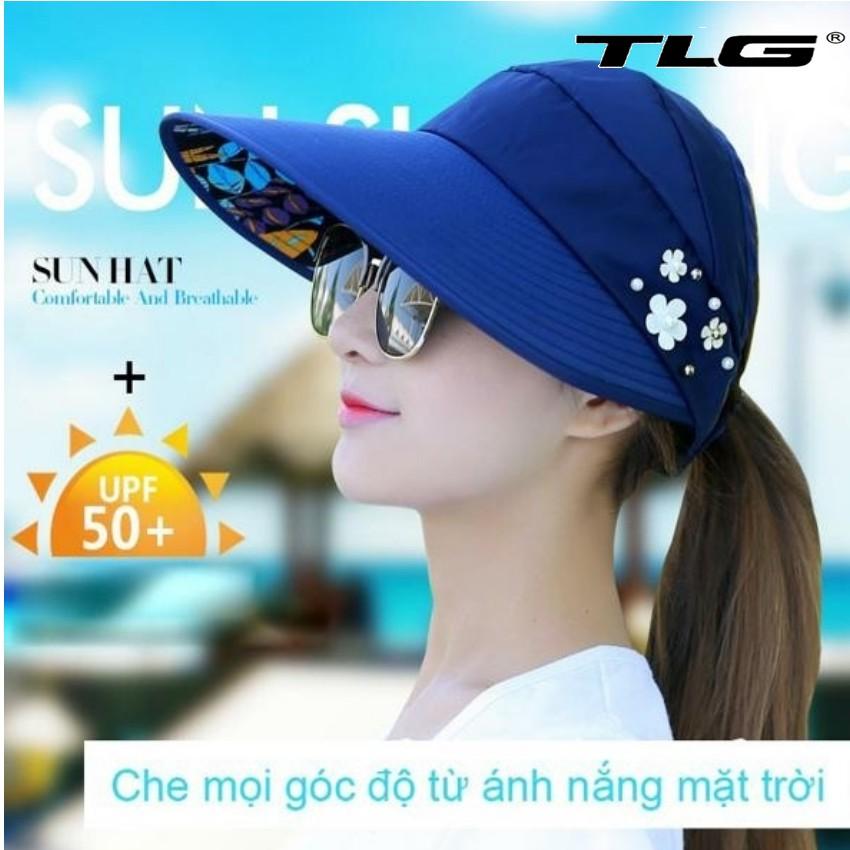 Mũ Nón Nữ Chống Nắng Cao Cấp TLG 422TI (hồng)