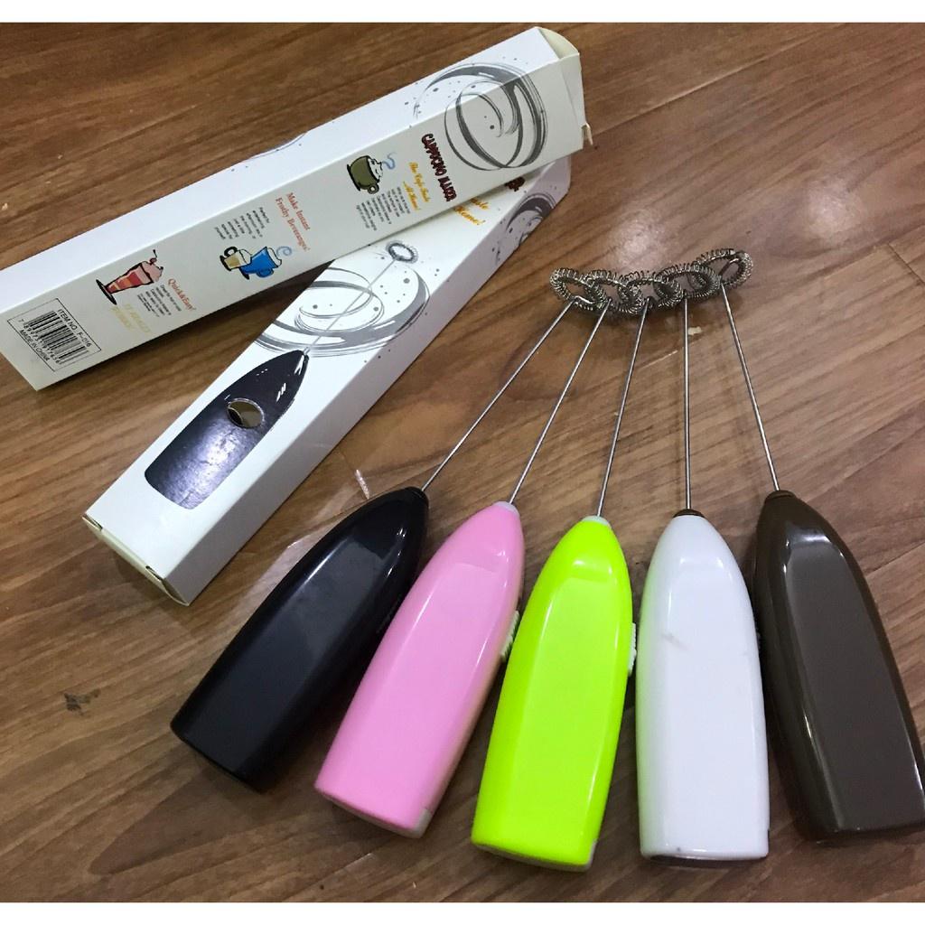 Máy Đánh Trứng Cầm Tay Mini - Dụng Cụ Khuấy Pha Cafe Tạo Bọt Dễ Dàng Sử Dụng