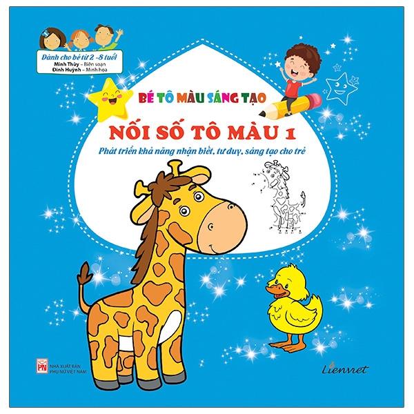Bé Tô Màu Sáng Tạo – Nối Số Tô Màu 1