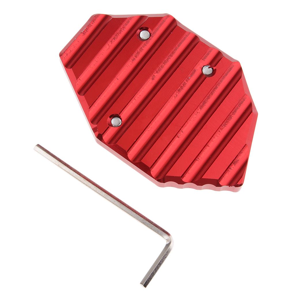 Motorcycle Kickstand Enlarge Pad for Kawasaki Ninja ZX14R 11-12 GTR1400 08-11