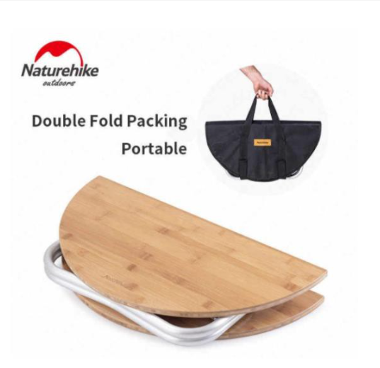 Bàn gấp dã ngoại tre NatureHike NH19JJ003