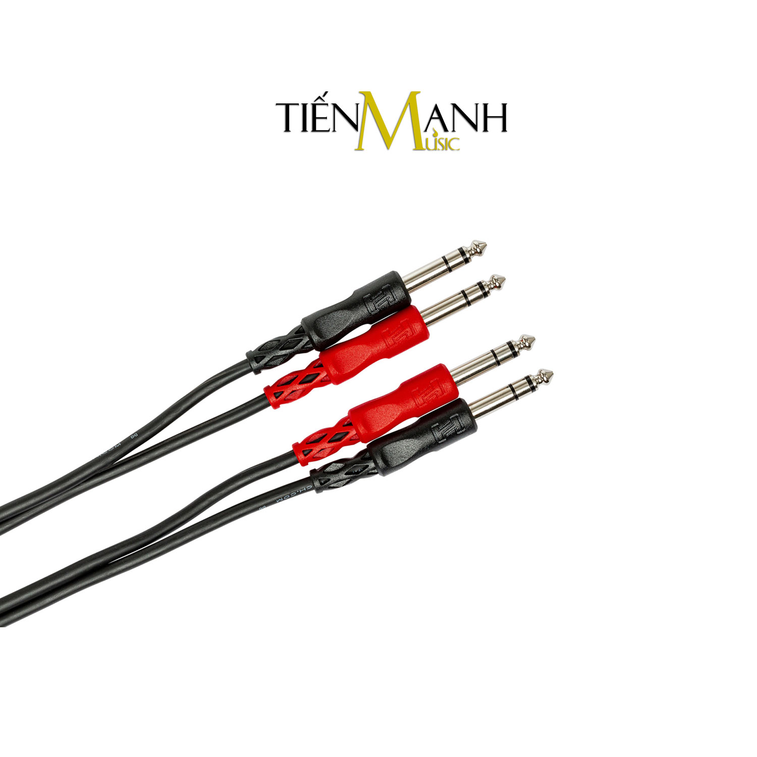 Cặp Dây Cáp Loa Kiểm Âm Hosa 2 Đầu 6ly Stereo TRS CSS-201, CSS-202, CSS-203 Balanced 1/4 in CSS201, CSS202, CSS203 Studio Monitor Cable Hàng Chính Hãng - Kèm Móng Gẩy DreamMaker