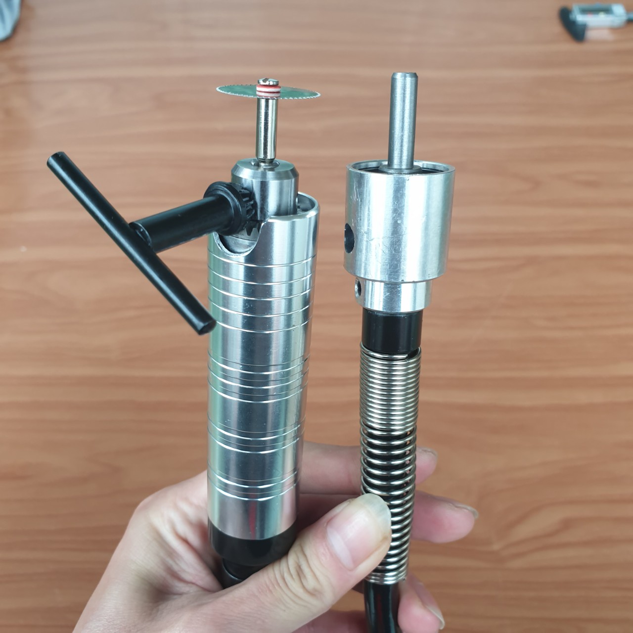 Dây truyền động máy khoan mài khuôn thẳng vào 6mm ra 0.5 đến 4mm D2