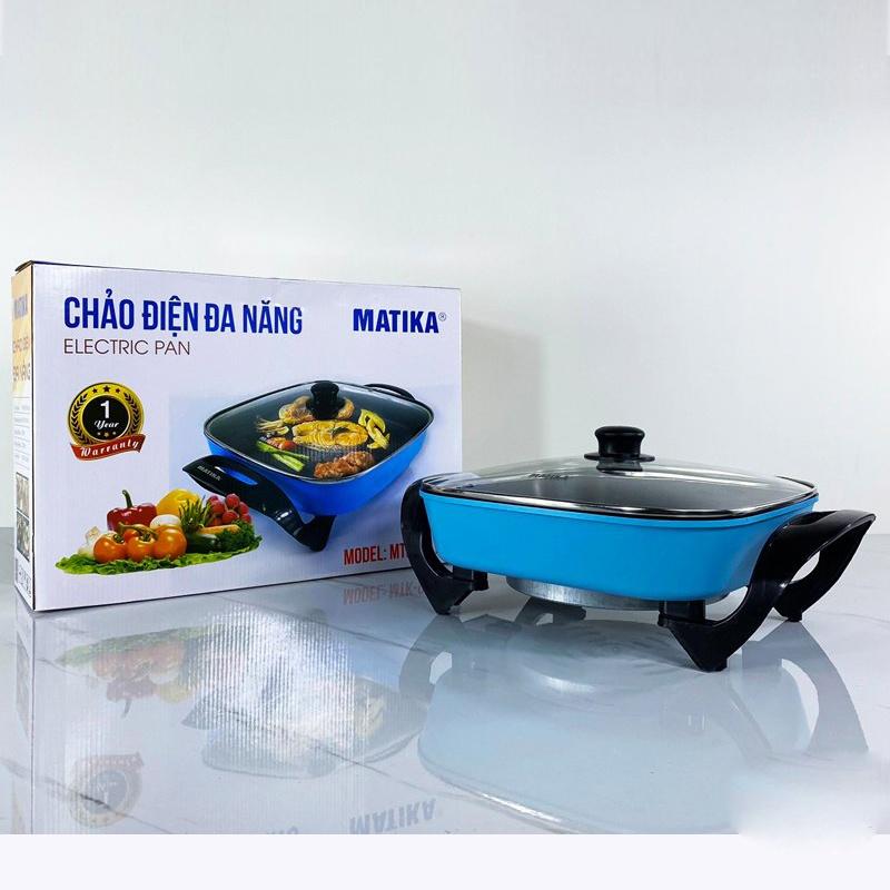 Chảo Điện Đa Năng MATIKA MTK-9015 - Hàng chính hãng