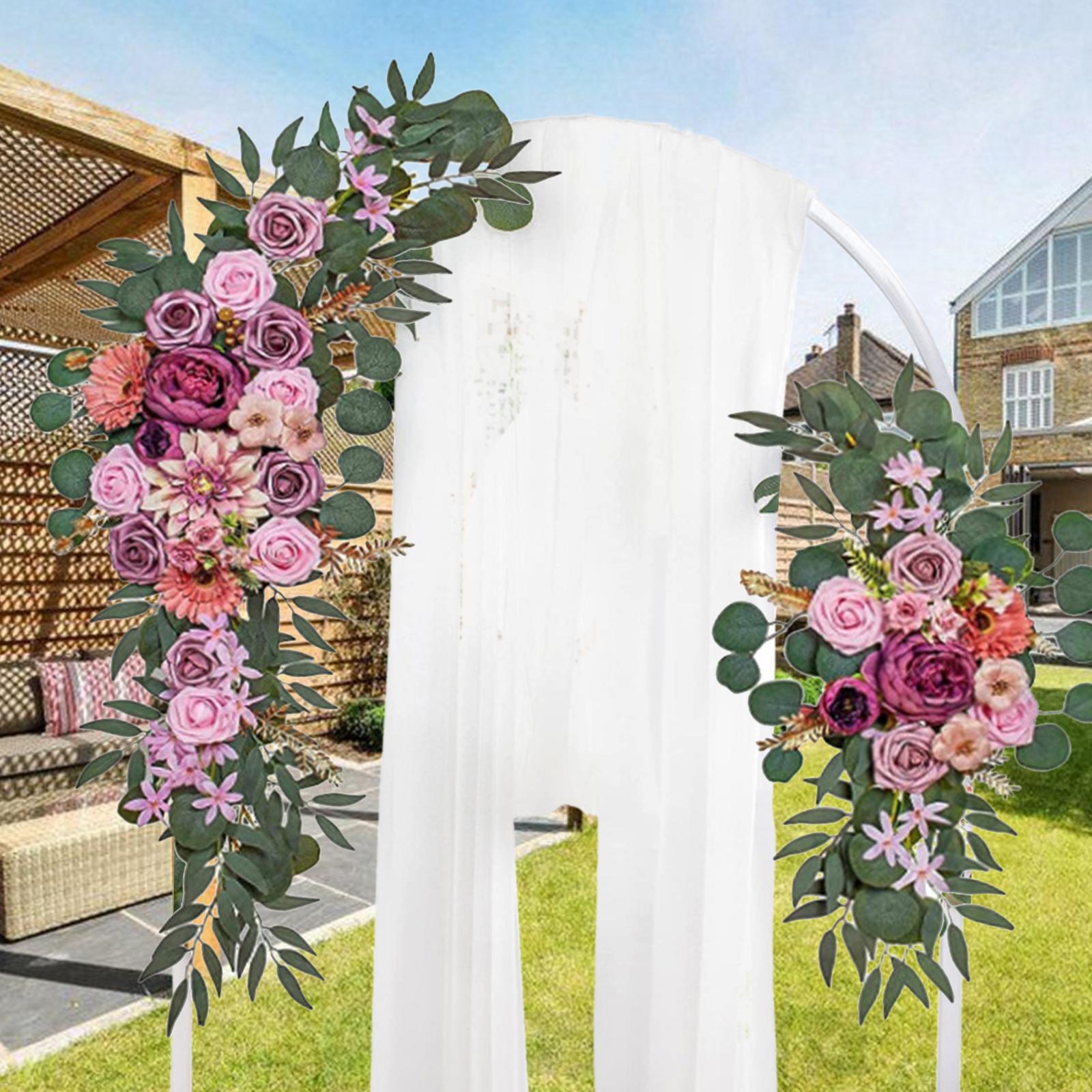 Artificial Flowers Swag Wedding Arch Flowers