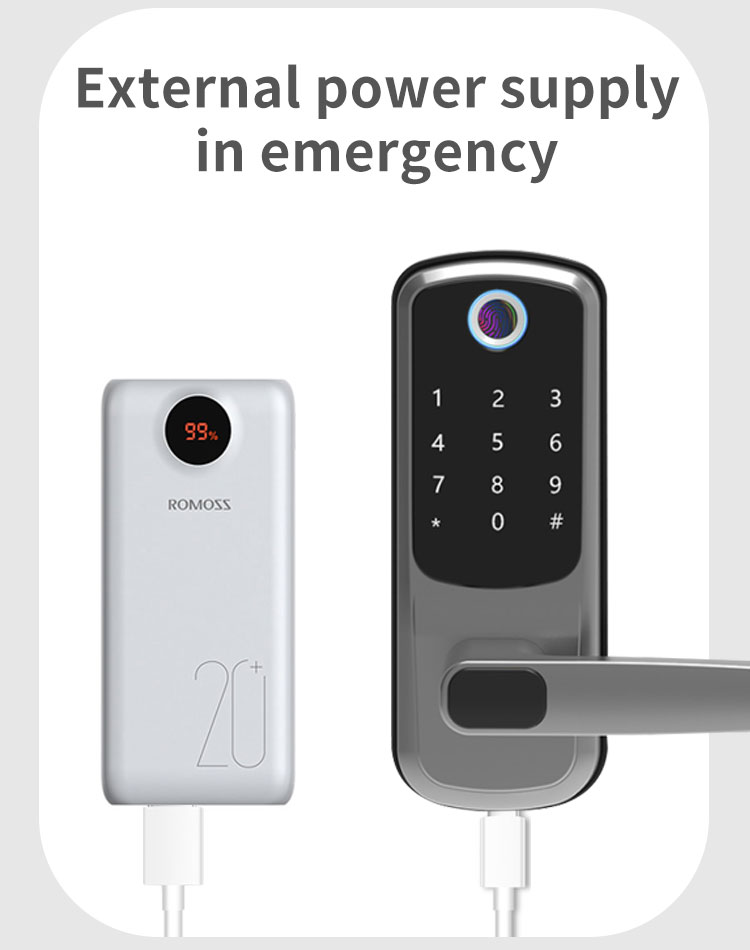 Khóa cửa vân tay thông minh SmartHome Wifi Door lock App RF-S825