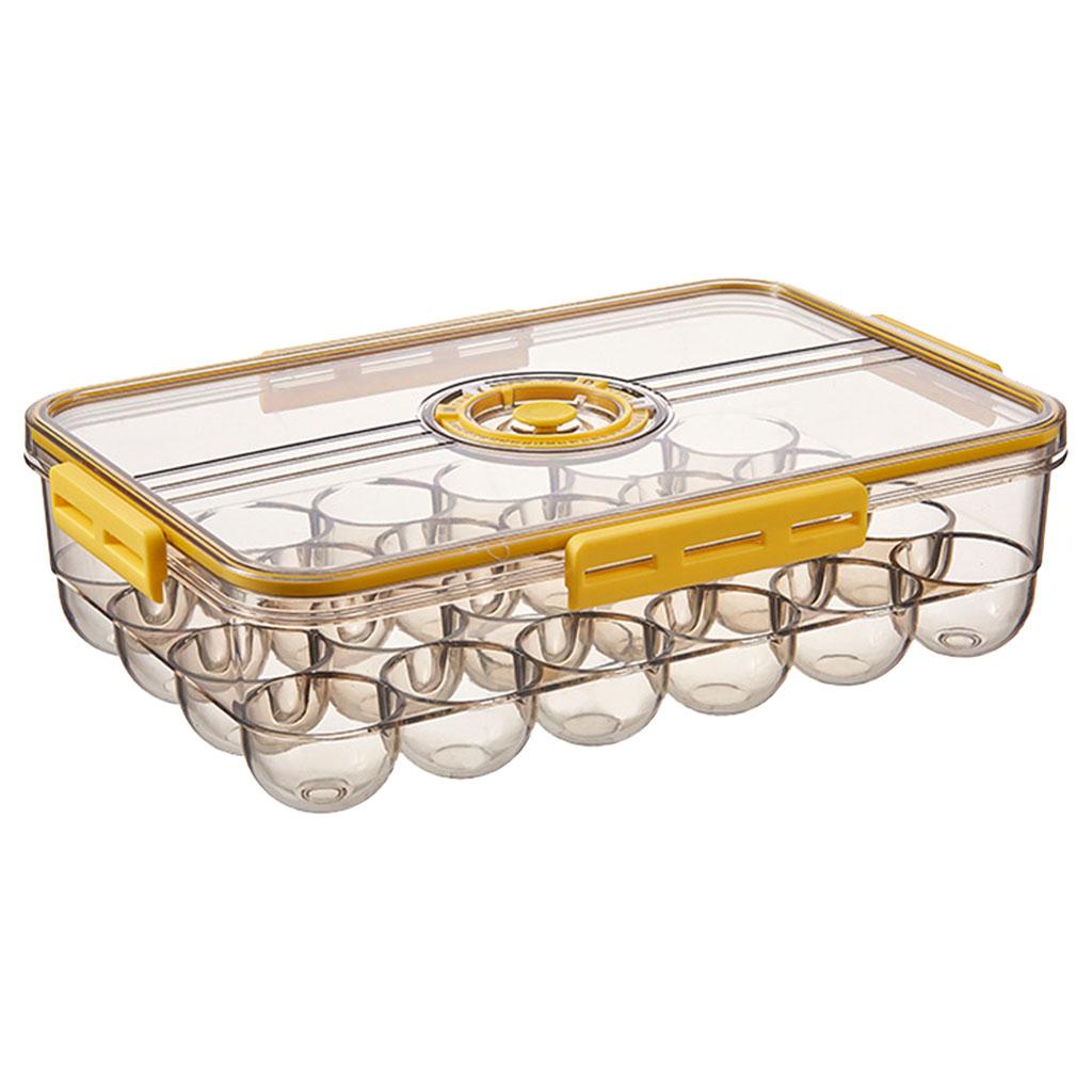Eggs Holder Food Storage Egg Box Refrigerator Container Case