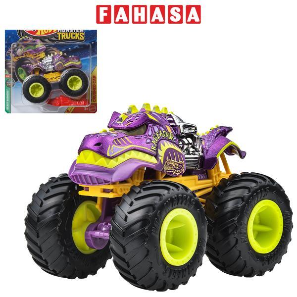 Đồ Chơi Mô Hình Siêu Xe Tải Quái Vật Monster Trucks - Hot Wheels FYJ44 - Beast Bashers