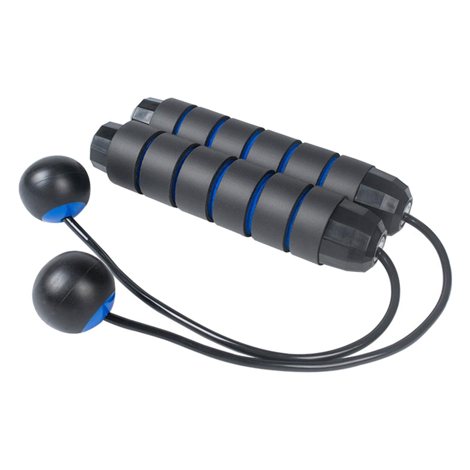 Fitness Jump Rope, Training Ropeless Skipping Rope for Fitness, Weighted Cordless Jump Rope for Men Women Kids Home Gym Exercise