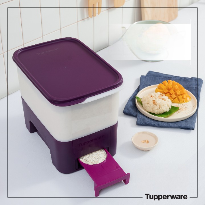 Thùng gạo Rice Smart Junior 5kg TUPPERWARE CHÍNH HÃNG