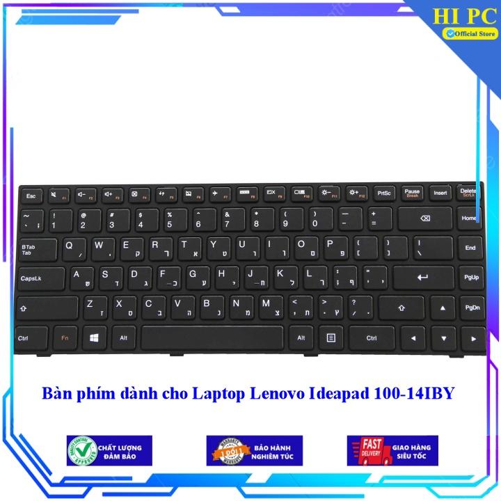 Bàn phím dành cho Laptop Lenovo Ideapad 100-14IBY  - Hàng Nhập Khẩu