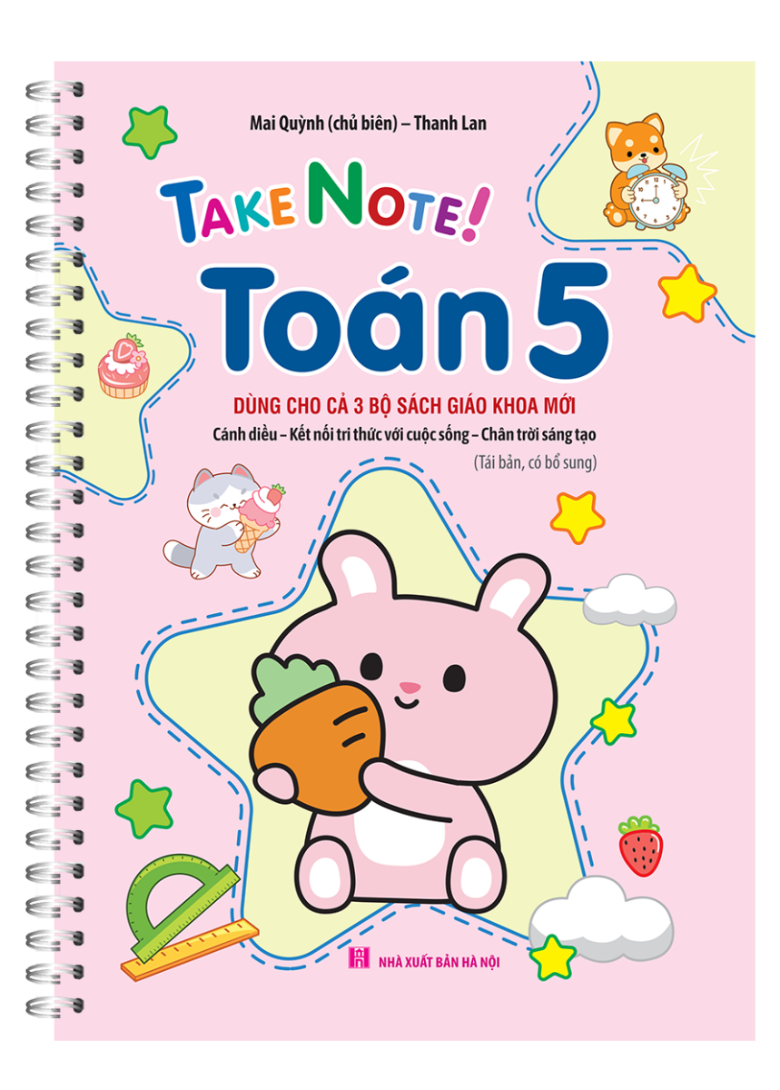 Sách - Take Note! - Toán 5 - Bản Lò Xo (Tái Bản 2025)