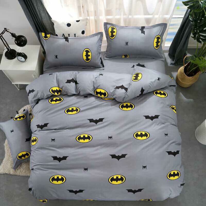 Bộ chăn ga gối cotton PL1 Batman