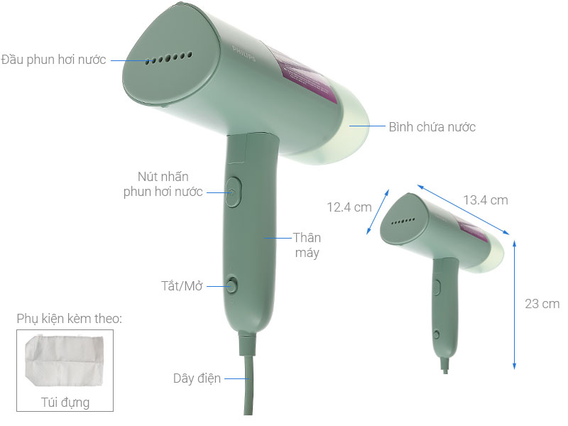 Bàn ủi hơi nước Philips STH3010/70 - Hàng Chính Hãng