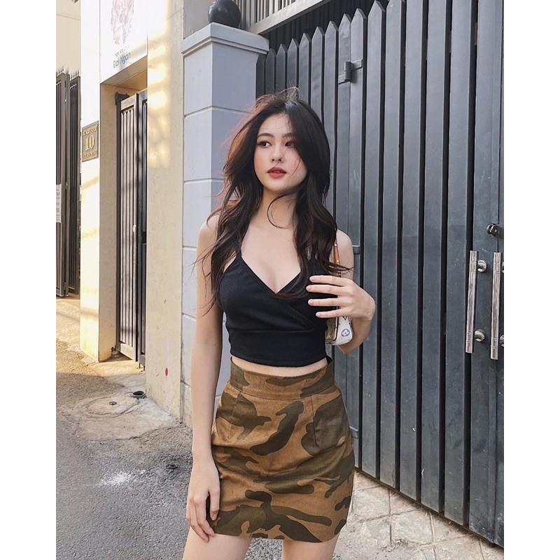 Hai dây đắp chéo ngực