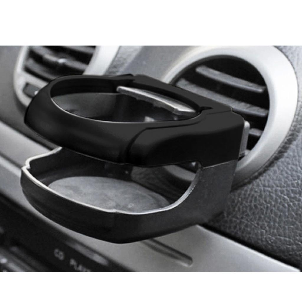 Car Air Vent Outlet Beverage Mount Cup Holder Holder Black