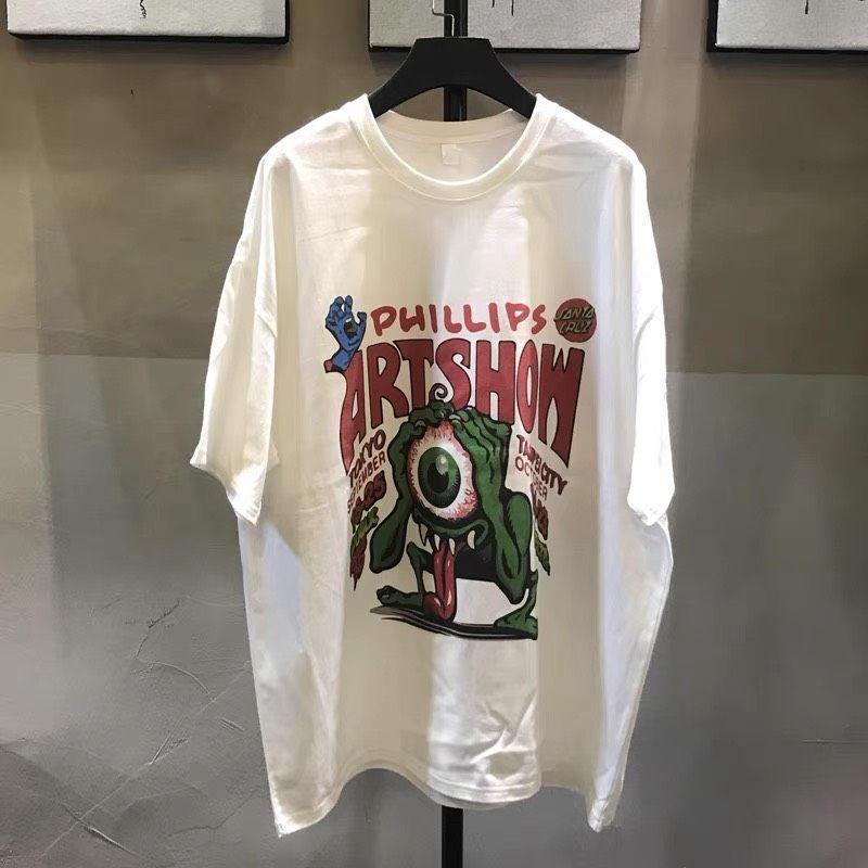Áo Phông Oversize Phillips, JACKLANE, Áo phông cộc tay unisex Jack Lane