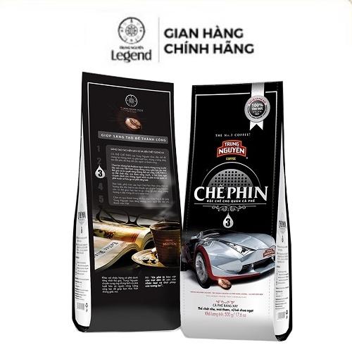 Combo 2 Bịch Cà phê Rang Xay Chế Phin 3 - Trung Nguyên Legend - 500gr - Abrabica sẻ