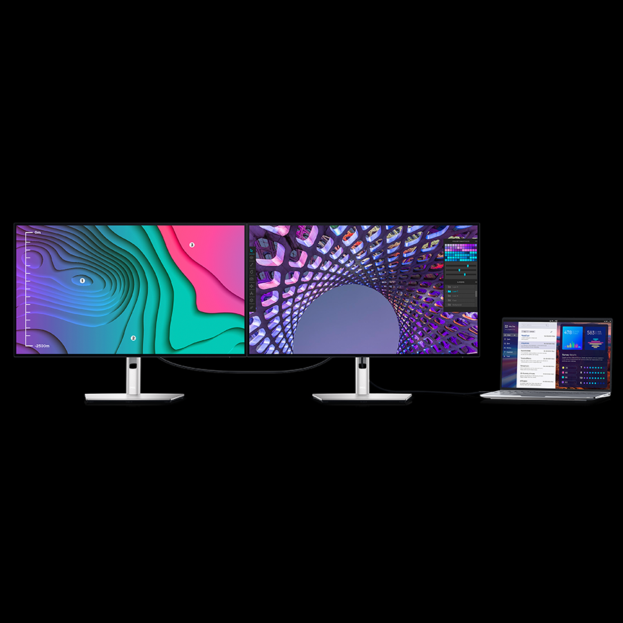 Màn hình máy tính Dell UltraSharp U2723QE 60Hz / 8ms / DP 1.4 / HDMI 2.2 / USB-C 3.2 Gen 2 / Jack Audio / Network ) - Hàng Chính Hãng