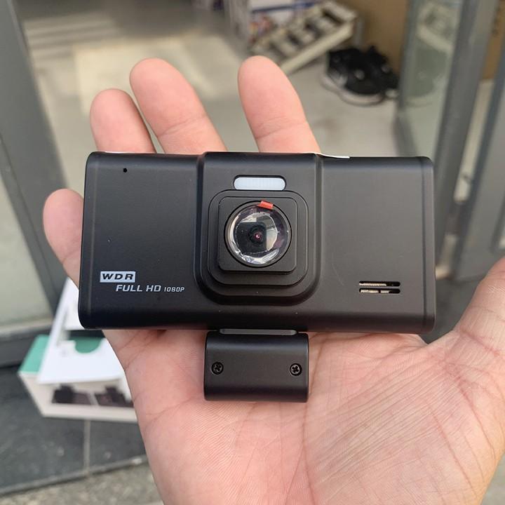 Camera Hành Trình 3 Mắt (Trước Xe, Trong Xe, Sau Xe) HD 2.0mpx 1080p Siêu Nét Dành Cho Các Loại Xe Ô Tô  Kèm Thẻ 64GB