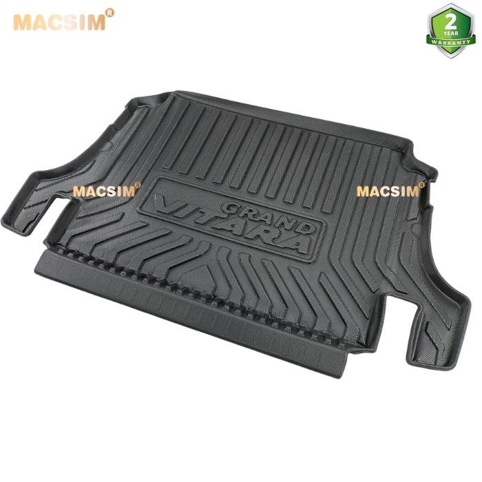 Thảm lót cốp Suzuki Vitara 2003- 2016 nhãn hiệu Macsim chất liệu tpv cao cấp màu đen hàng loại 2