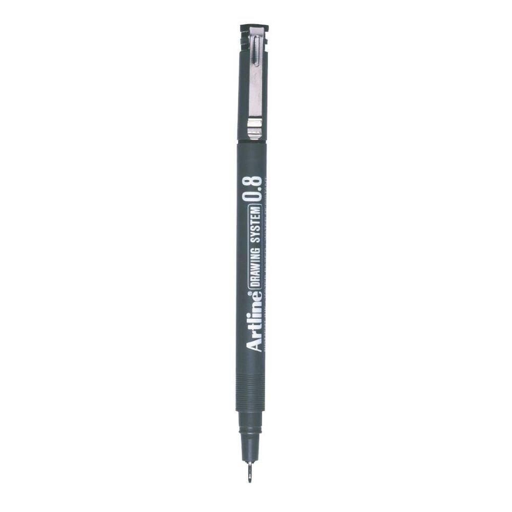 Bút Vẽ Kỹ Thuật Artline EK-238N (0.8mm) - Màu Đen