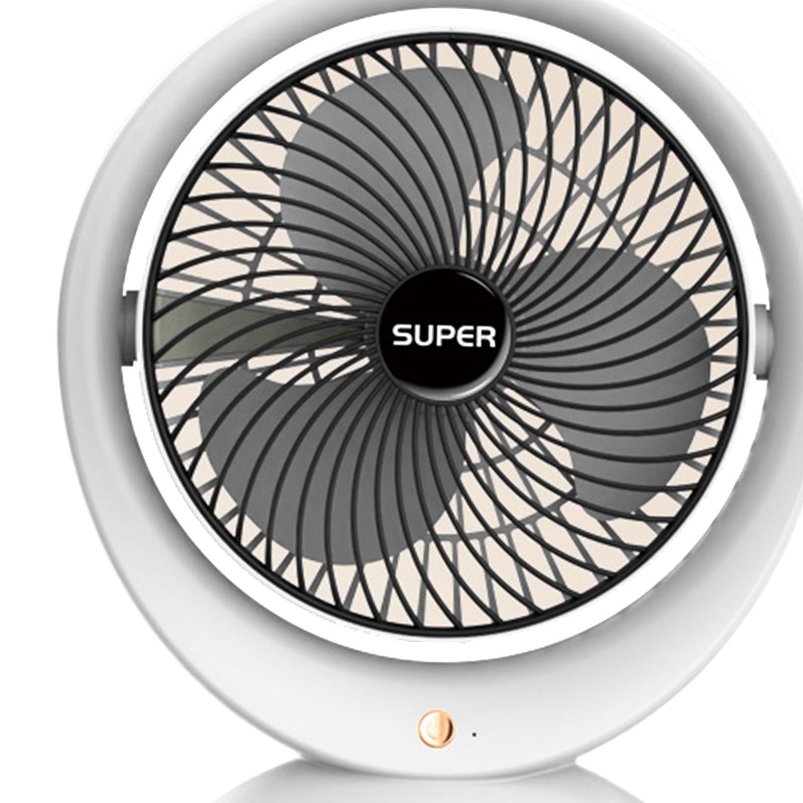 Desktop Fan 3 Speeds Wind USB Rechargeable Mini Fan for office travel Indoor