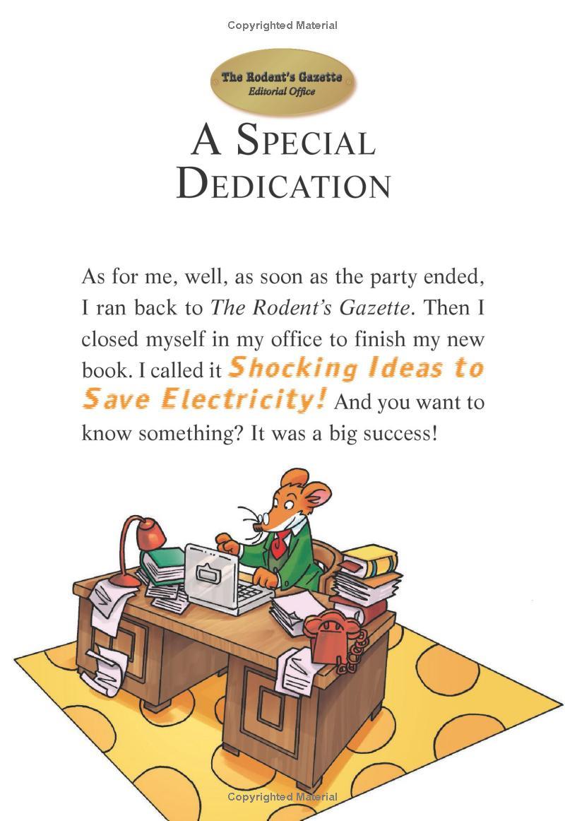 Geronimo Stilton 55: The Golden Statue Plot
