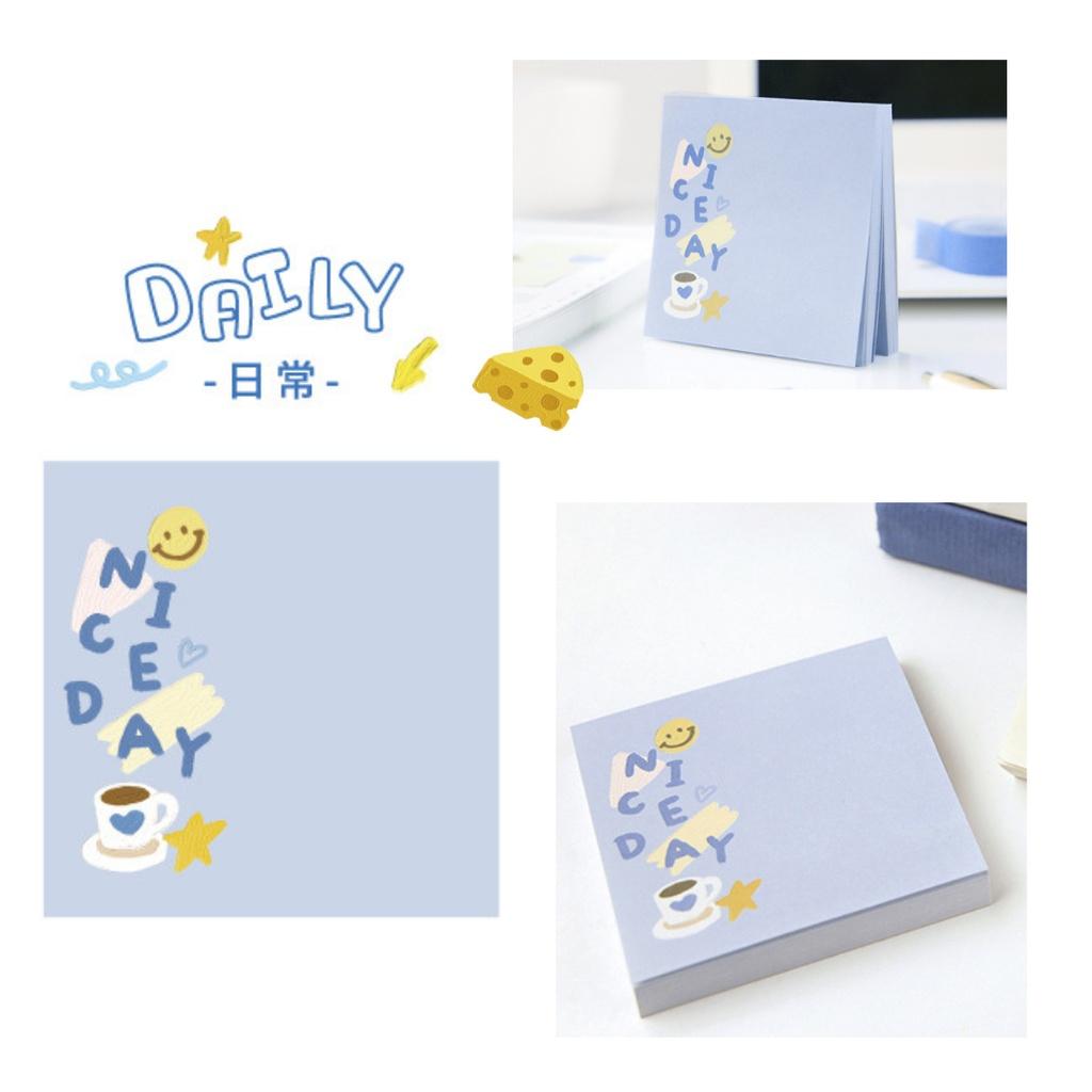 Giấy Note - Tập 100 Tờ Memo Pad Ghi Chú Tình Yêu Trong Những Mảnh Ghép