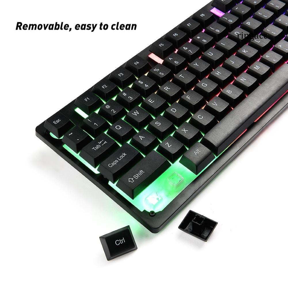 Bàn Phím Cơ Gaming Y604 Có Dây Có Đèn Nền Dành Cho Máy Tính Laptop