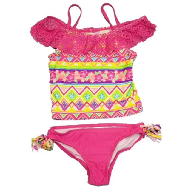 Đồ bơi hai mảnh bikini bé gái nhiều màu
