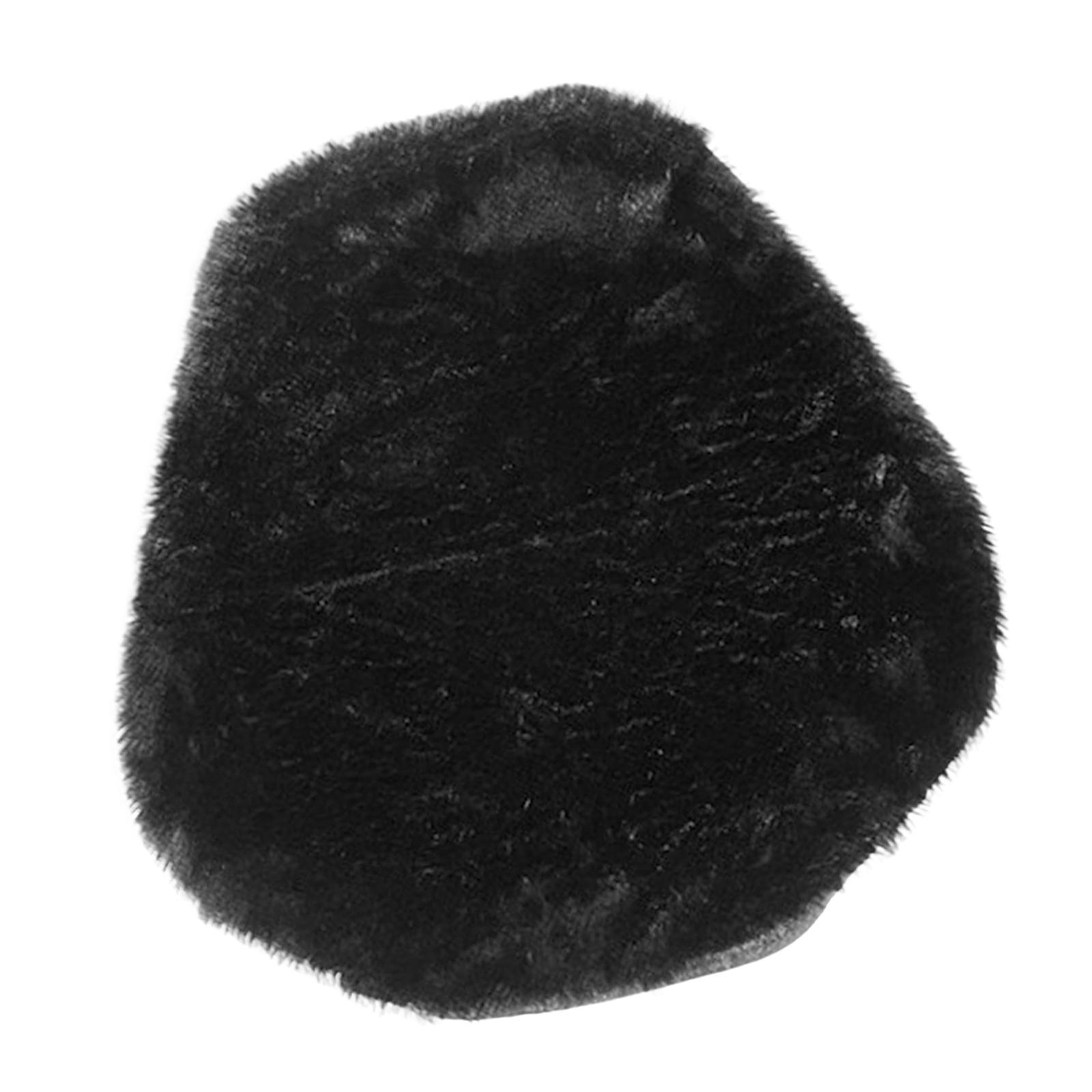 Motorcycle Seat Cushion Cover Scratch Easy Installation Decorative fleece