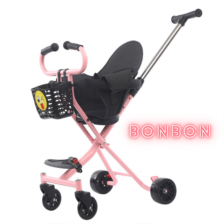 Xe đẩy dạo chơi 2 chiều gấp gọn cao cấp cho bé