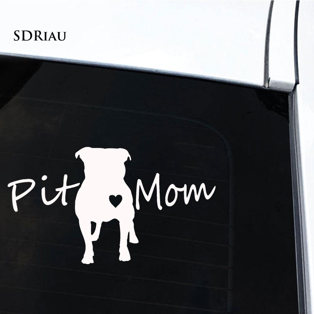 Decal hình chú chó dễ thương trang trí xe hơi