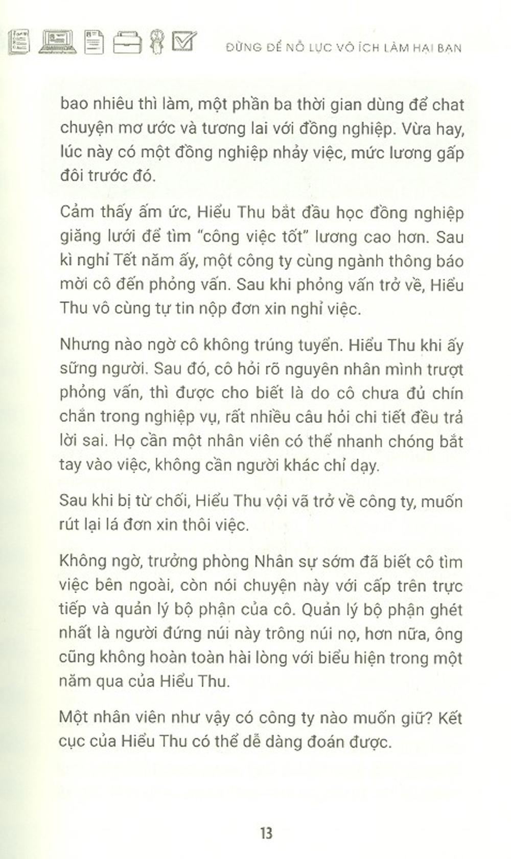 Đừng Để Nỗ Lực Vô Ích Làm Hại Bạn
