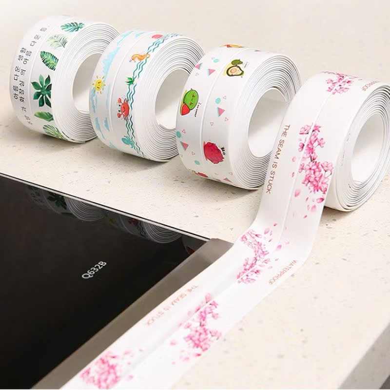 Băng Dính Dán Mép Tường Chống Thấm, Cuộn Băng Keo Dán Viền Bồn Rửa Chén &amp; Chậu Rửa Bát - HÀNG CHÍNH HÃNG MINIIN