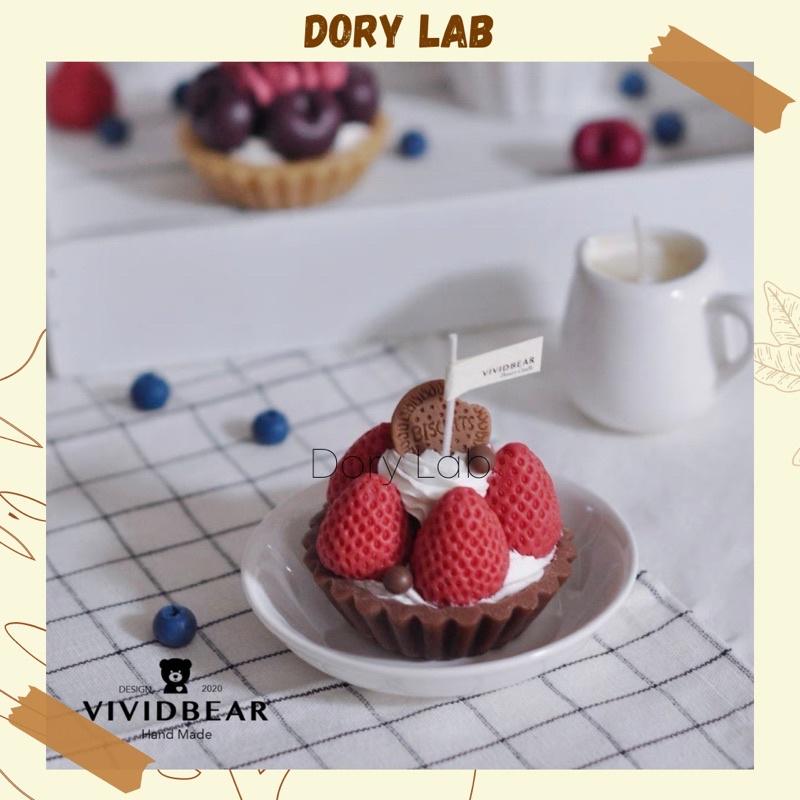 Nến Thơm Bánh Trái Cây Phủ Kem Handmade, Quà Tặng, Phụ Kiện Decor - Dory Lab