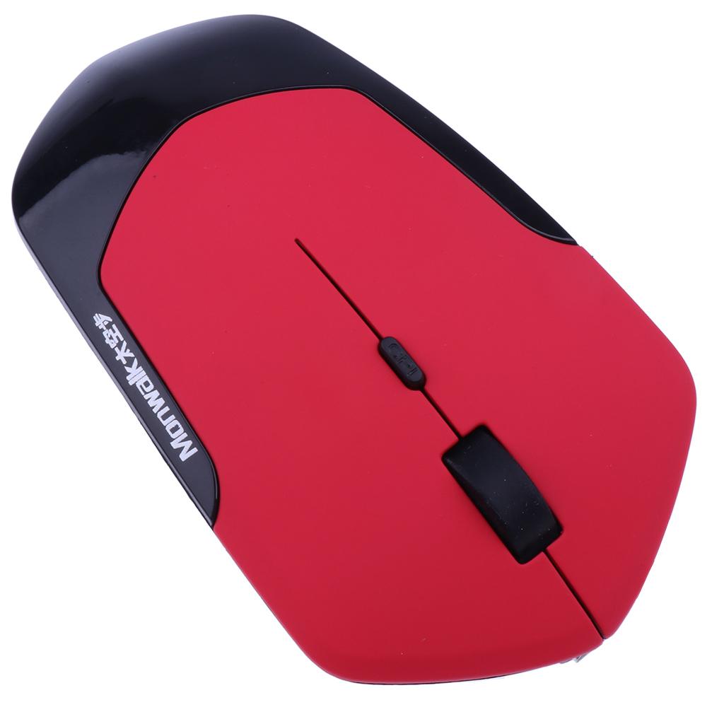 USB Wireless Mouse 2.4G Optical Adjustable 1600DPI Ergonomic Mouse
