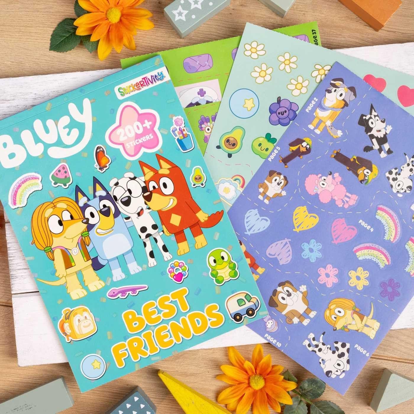 Sách Bluey Stickertivity: Best Friends