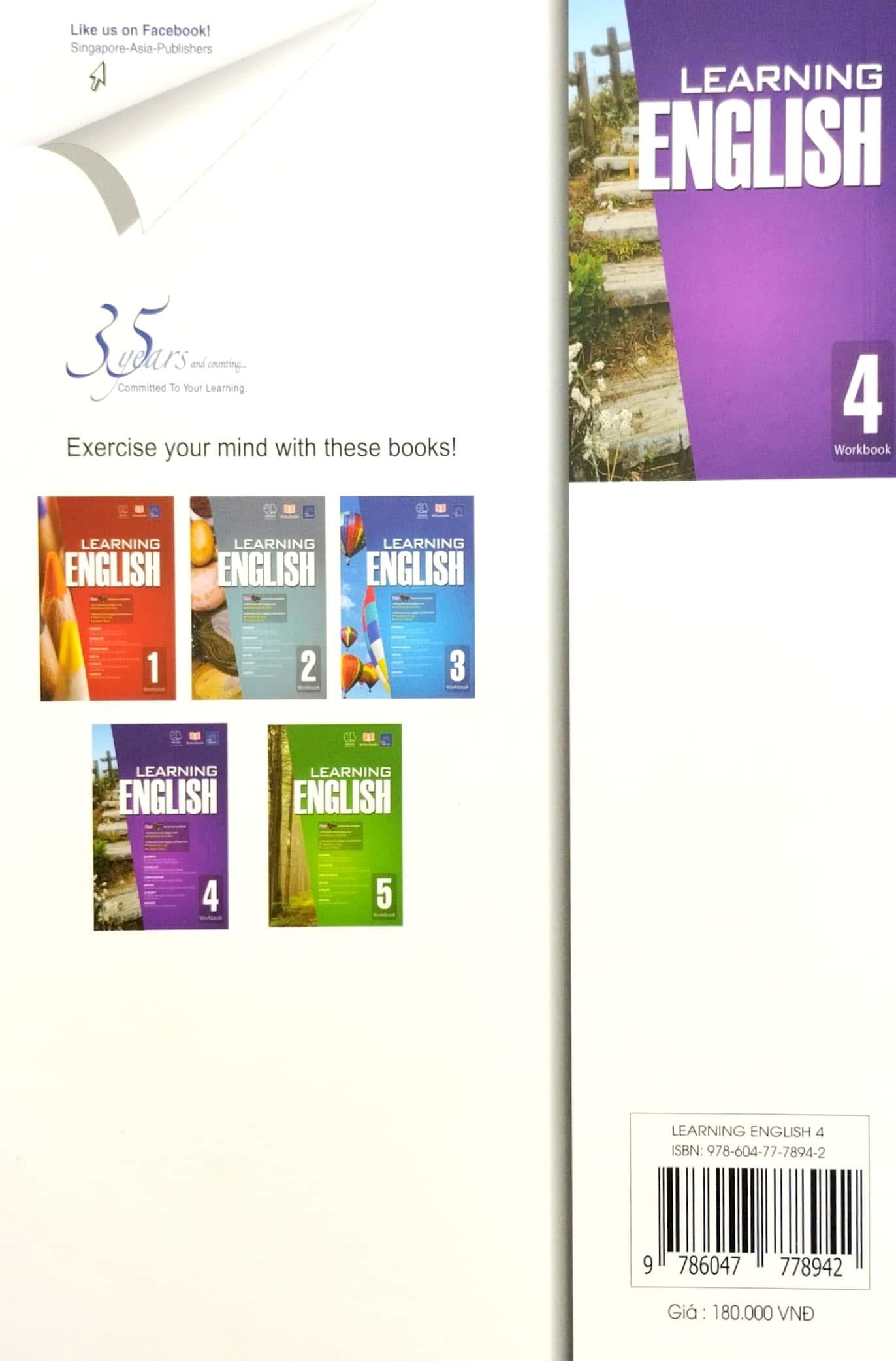 Learning English 4 - Wordbook