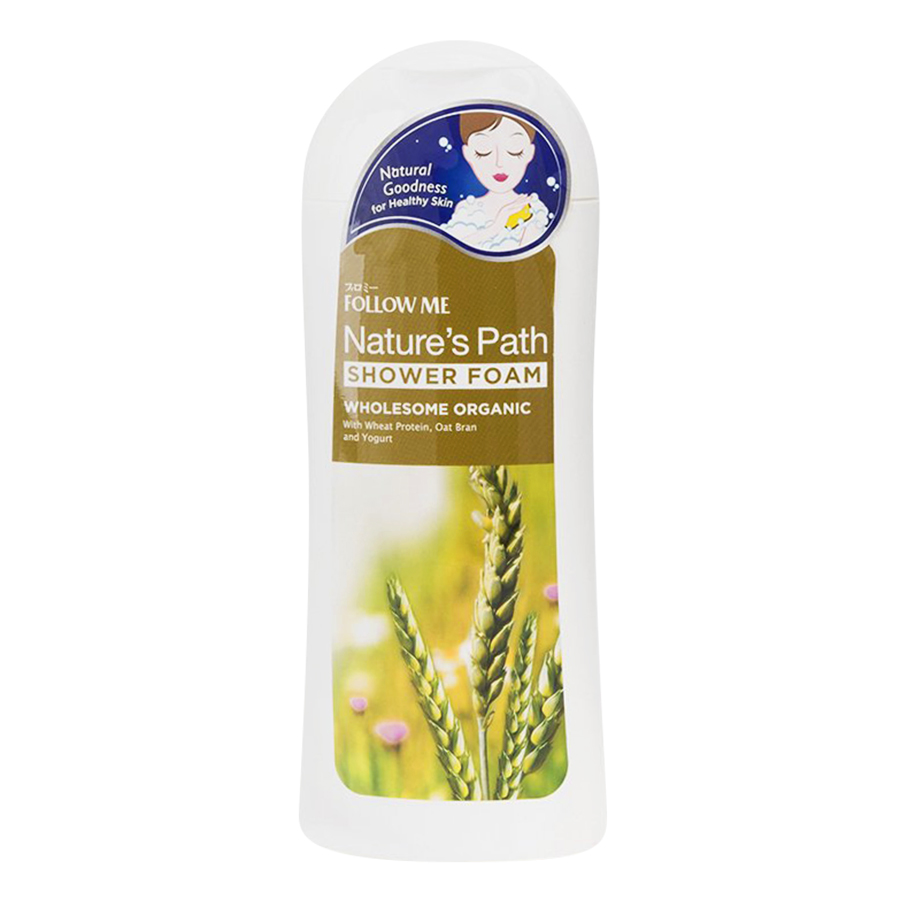 Sữa Tắm Follow Me Nature's Path Wholesome Organic Shower Foam (250ml)