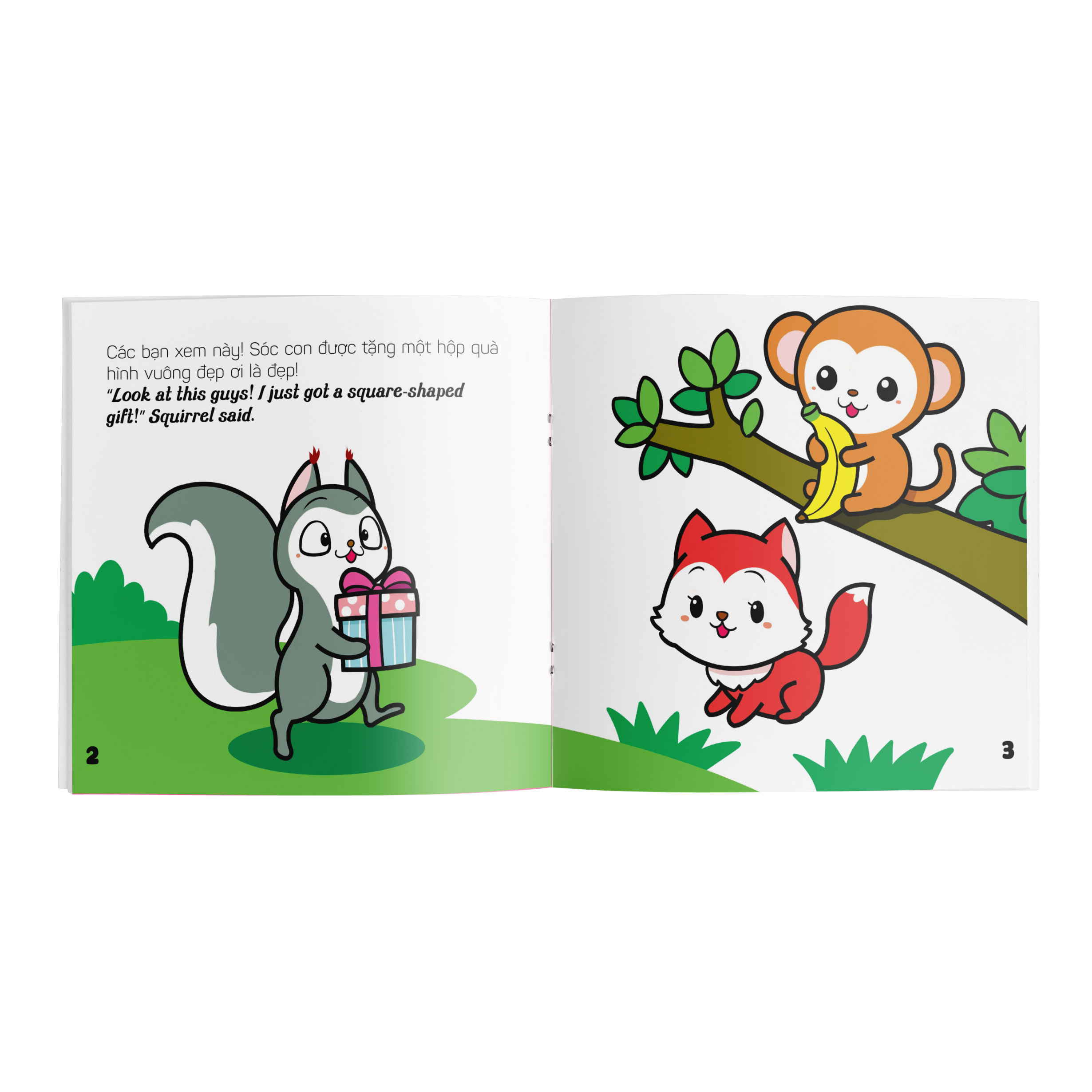 Combo 4 Cuốn Ehon Động vật - Màu sắc - Hình khối - Ngôn ngữ (Bé từ 2-4 tuổi)