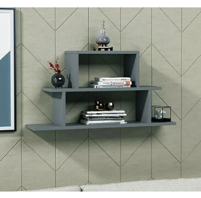 Kệ Gỗ Trang Trí Treo Tường 3 Tầng Tundo CTKT514 KT 90 x 48 x 20cm