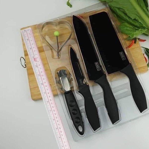 Bộ Dụng Cụ Nhà Bếp 5 Món Đa Năng – Gọn Nhẹ, Sắc Bén, Nấu Ăn Nhanh Hơn